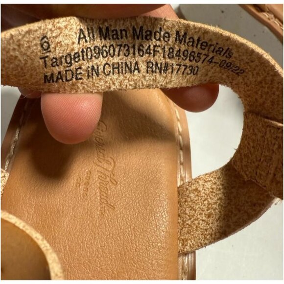 Universal Thread Justine Tan Platform Sandals Womens Shoes Sz 6 - Picture 3 of 8